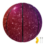 Colorful Stardust Galaxy Space Print Basketball