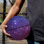Colorful Stardust Galaxy Space Print Basketball