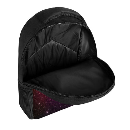 Colorful Stardust Galaxy Space Print Casual Backpack