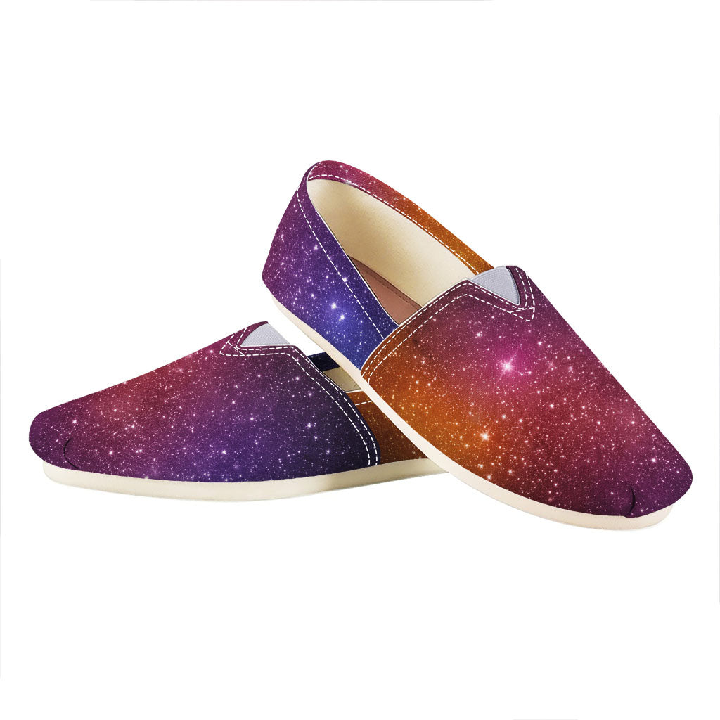 Colorful Stardust Galaxy Space Print Casual Shoes