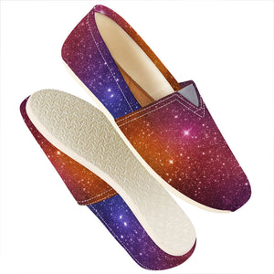 Colorful Stardust Galaxy Space Print Casual Shoes