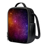 Colorful Stardust Galaxy Space Print Crossbody Lunch Bag