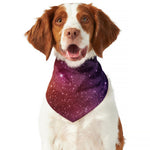 Colorful Stardust Galaxy Space Print Dog Bandana