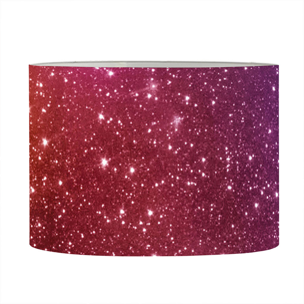 Colorful Stardust Galaxy Space Print Drum Lamp Shade