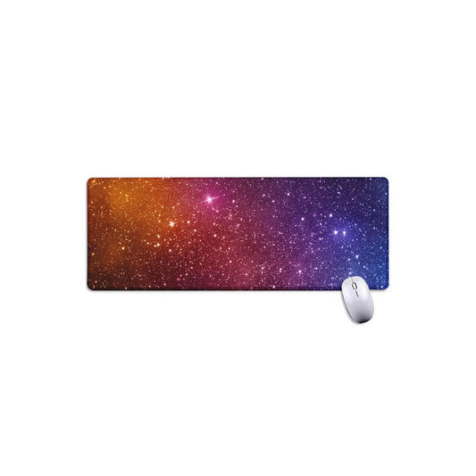 Colorful Stardust Galaxy Space Print Extended Mouse Pad