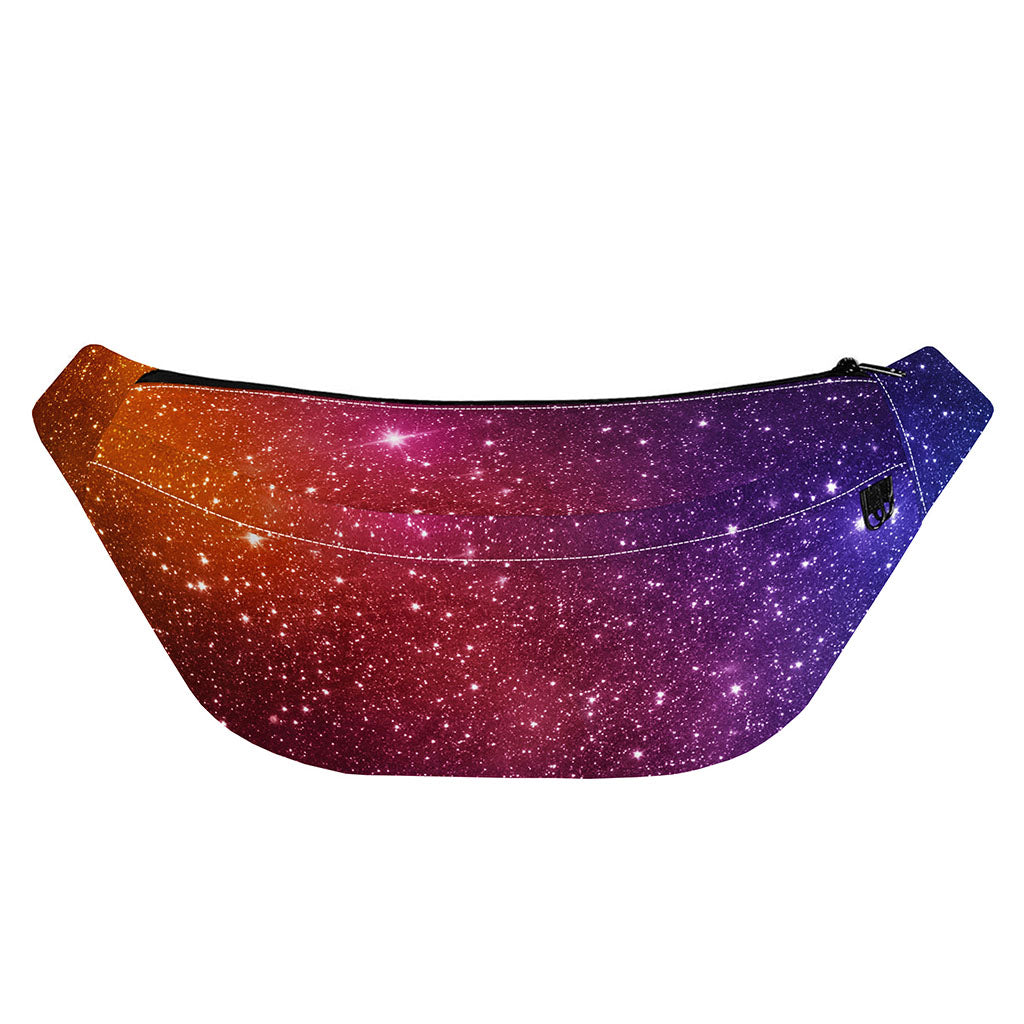 Colorful Stardust Galaxy Space Print Fanny Pack