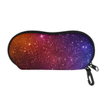 Colorful Stardust Galaxy Space Print Glasses Case