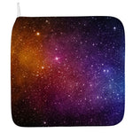 Colorful Stardust Galaxy Space Print Hand Towel