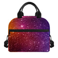 Colorful Stardust Galaxy Space Print Insulated Lunch Bag