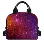 Colorful Stardust Galaxy Space Print Insulated Lunch Bag