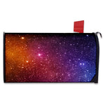 Colorful Stardust Galaxy Space Print Mailbox Cover