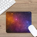 Colorful Stardust Galaxy Space Print Mouse Pad