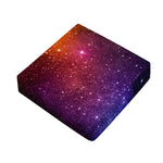 Colorful Stardust Galaxy Space Print Outdoor Seat Cushion Cover