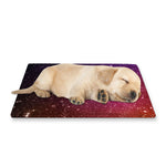 Colorful Stardust Galaxy Space Print Pet Cooling Mat Cover