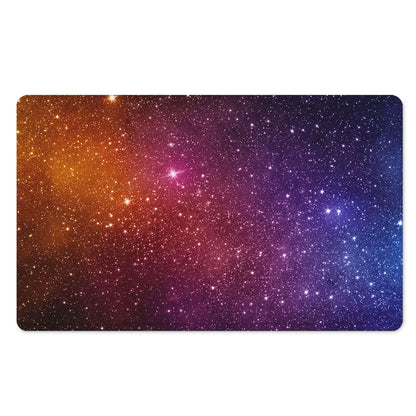 Colorful Stardust Galaxy Space Print Polyester Doormat