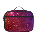 Colorful Stardust Galaxy Space Print Portable Lunch Bag