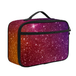 Colorful Stardust Galaxy Space Print Portable Lunch Bag