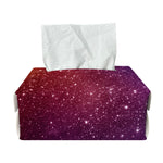 Colorful Stardust Galaxy Space Print Rectangle Tissue Box Cover