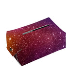 Colorful Stardust Galaxy Space Print Rectangle Tissue Box Cover