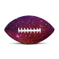 Colorful Stardust Galaxy Space Print Rugby Ball