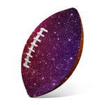 Colorful Stardust Galaxy Space Print Rugby Ball