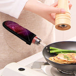 Colorful Stardust Galaxy Space Print Skillet Handle Cover