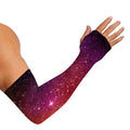 Colorful Stardust Galaxy Space Print Sun Protection Arm Sleeves