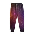 Colorful Stardust Galaxy Space Print Sweatpants