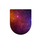 Colorful Stardust Galaxy Space Print Toilet Lid Cover