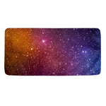 Colorful Stardust Galaxy Space Print Towel