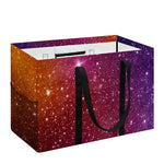 Colorful Stardust Galaxy Space Print Utility Tote Bag