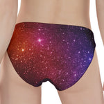 Colorful Stardust Galaxy Space Print Women's Panties