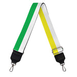 Colorful Striped Pattern Print Bag Strap