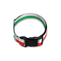 Colorful Striped Pattern Print Dog Collar