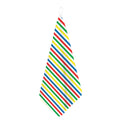 Colorful Striped Pattern Print Hand Towel