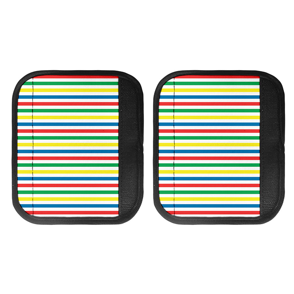 Colorful Striped Pattern Print Handle Covers
