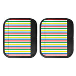 Colorful Striped Pattern Print Handle Covers