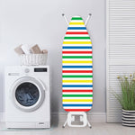 Colorful Striped Pattern Print Ironing Board Cover