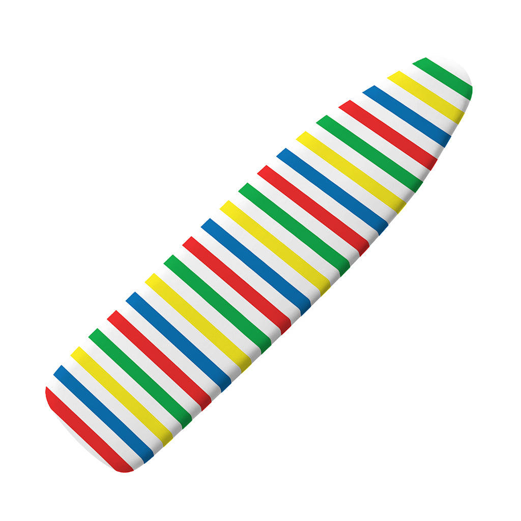 Colorful Striped Pattern Print Ironing Board Cover