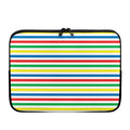 Colorful Striped Pattern Print Laptop Sleeve