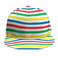 Colorful Striped Pattern Print Snapback Cap