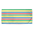 Colorful Striped Pattern Print Towel