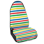 Colorful Striped Pattern Print Waterproof Car Seat Cover
