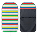 Colorful Striped Pattern Print Waterproof Car Seat Cover