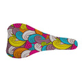 Colorful Surfing Wave Pattern Print Bicycle Seat Cover