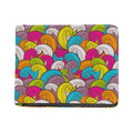 Colorful Surfing Wave Pattern Print Bifold Wallet