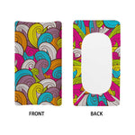 Colorful Surfing Wave Pattern Print Changing Pad Cover