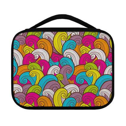 Colorful Surfing Wave Pattern Print Classic Bible Case