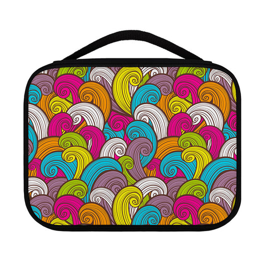 Colorful Surfing Wave Pattern Print Classic Bible Case