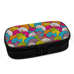 Colorful Surfing Wave Pattern Print Insulin Cooler Travel Case